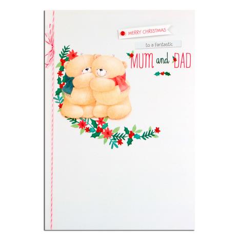 Mum & Dad Forever Friends Christmas Card
